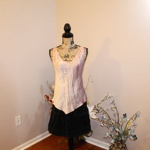 Annie Turbin silk hand-died shirt, S